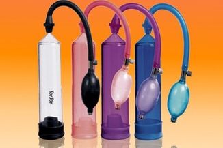 bombas para aumento do pênis